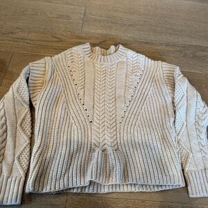 Women beautiful crew soft sweater